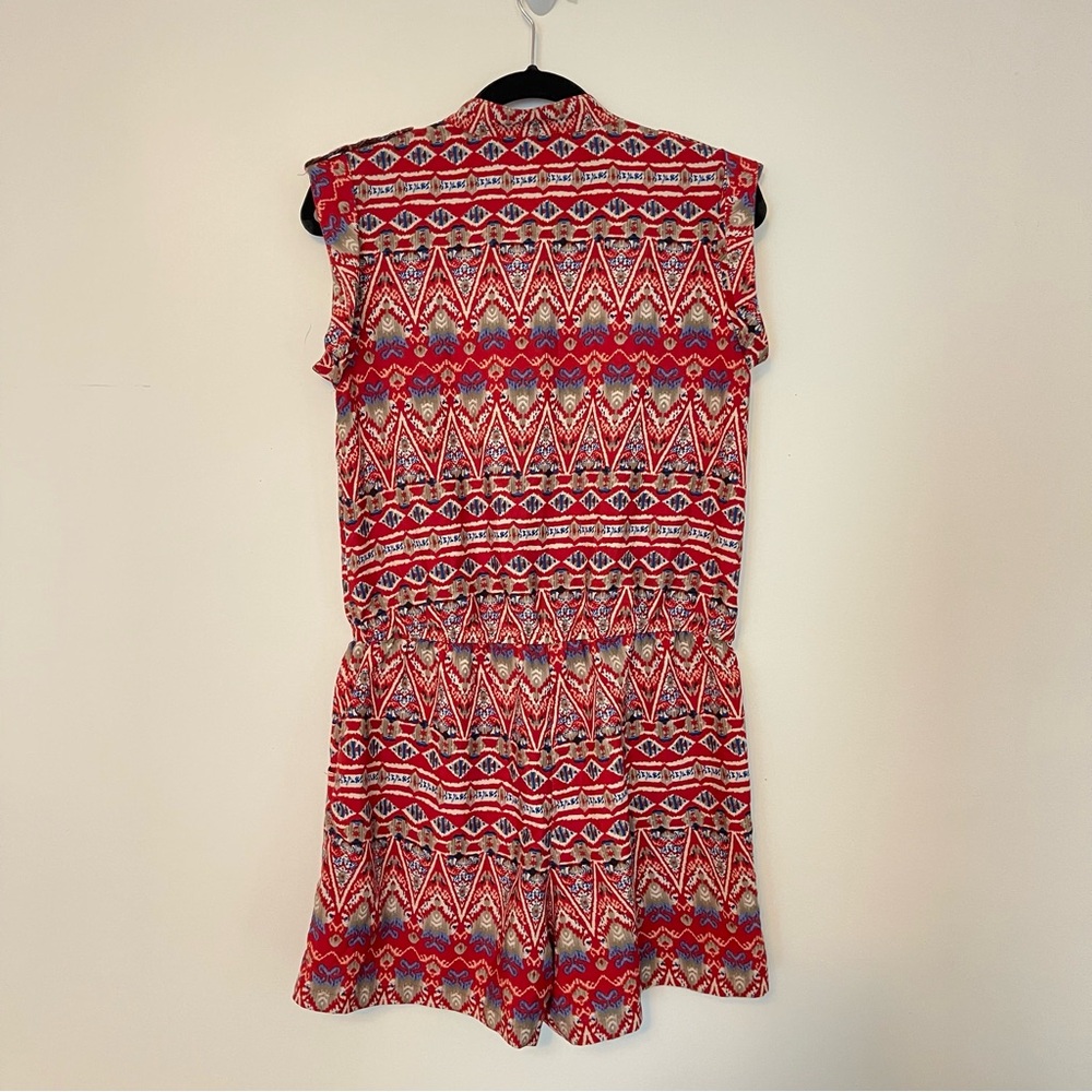 Speed Control Romper Pockets Button Stretch Waist… - image 7